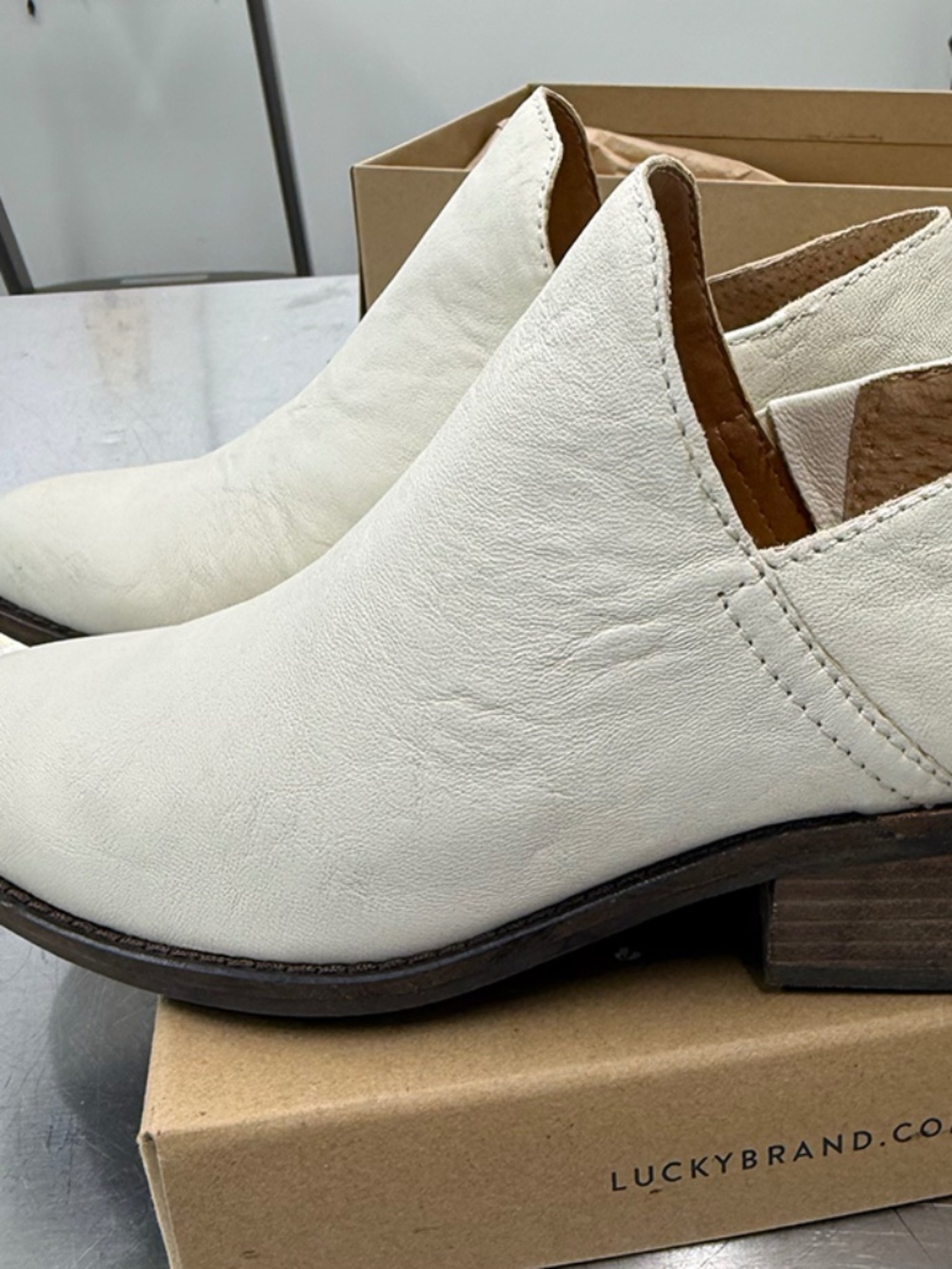 Lucky Brand, Faust booties, 7.5 women